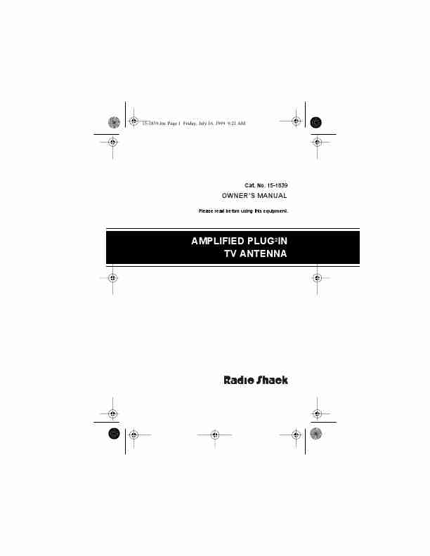 Radio Shack Satellite TV System TV ANTENNA-page_pdf